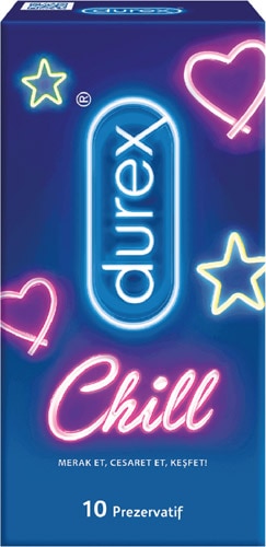 Durex Chill 10'lu Prezervatif