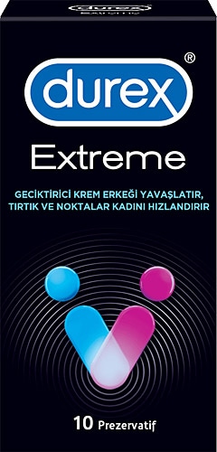 Durex Extreme 10'lu Prezervatif
