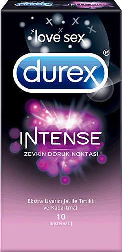 Durex Intense 10'lu Prezervatif