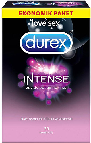 Durex Intense 20'li Prezervatif