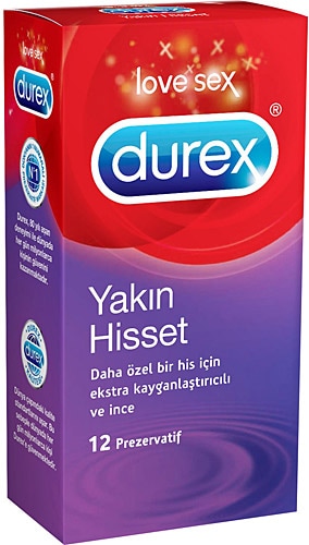 Durex Yakın Hisset 12'li Prezervatif