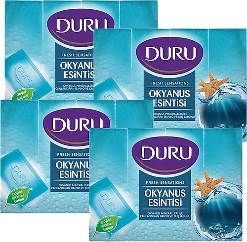 Duru Fresh Okyanus Esintisi 4x150 gr 4 Adet Duş Sabunu