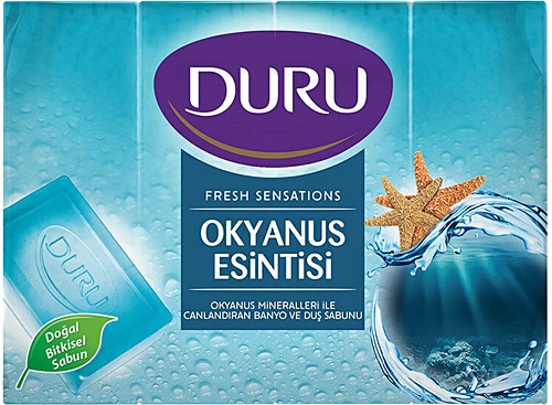 Duru Fresh Okyanus Esintisi 4x150 gr Duş Sabunu
