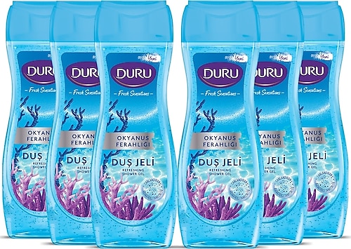 Duru Fresh Sensations Okyanus Ferahlığı Duş Jeli 6x450 Ml