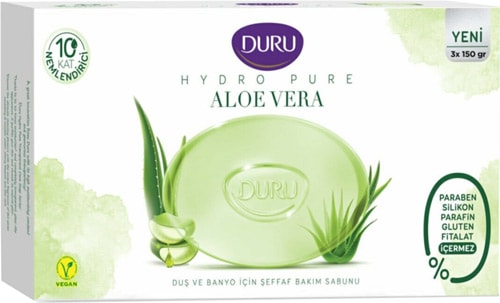 Duru Hydro Pure Aloe Vera 3x150 gr Sabun