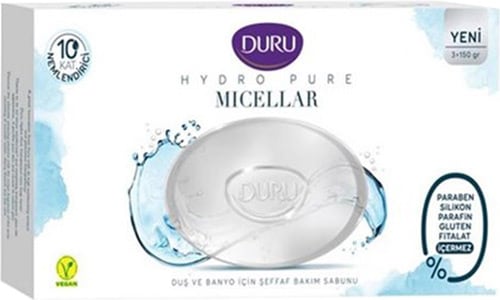 Duru Hydro Pure Micellar 3x150 gr Sabun