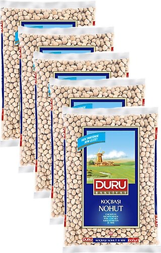 Duru KOÇBAŞI NOHUT 8MM 1 kg, 5 adet