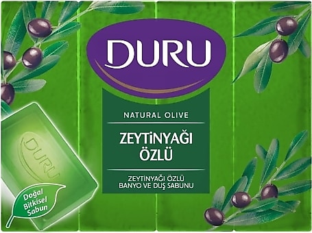 Duru Natural Olive Zeytinyağlı Banyo Sabunu 4x150 600 gr