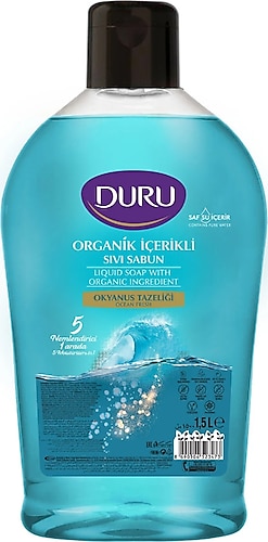 Duru Organik İçerikli Okyanus Tazeliği Sıvı Sabun 1.5 lt