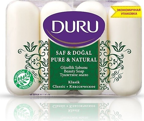 Duru Saf & Doğal Klasik Güzellik Sabunu 4x70 280 gr