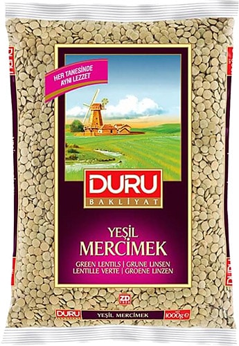Duru Yeşil Mercimek 1 kg