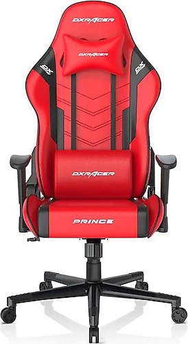 DXRacer Prince Serisi L P132 Kırmızı-Siyah Oyuncu Koltuğu