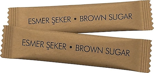 ECEPAK Stick Esmer Şeker - 1000 Adet