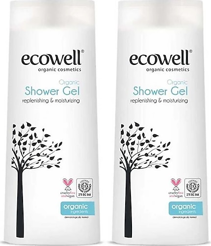 Ecowell Organik Duş Jeli 2'li Set