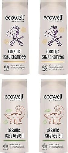 Ecowell Organik Şampuan Ve Losyon 4'lü Paket