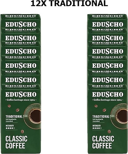Eduscho Classic Traditional Öğütülmüş Filtre Kahve 250 gr 12'li
