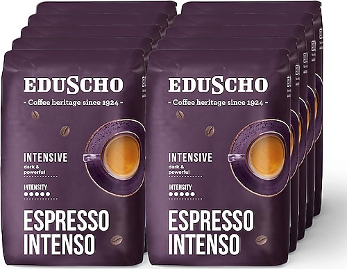 Eduscho Espresso Intenso Çekirdek Kahve 500 gr 10'lu