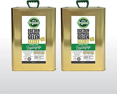 Efe Organik Ultra Natürel Sızma Zeytinyağı 18 lt 2'li