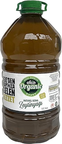Efe Organik Ultra Natürel Sızma Zeytinyağı 5 lt Pet