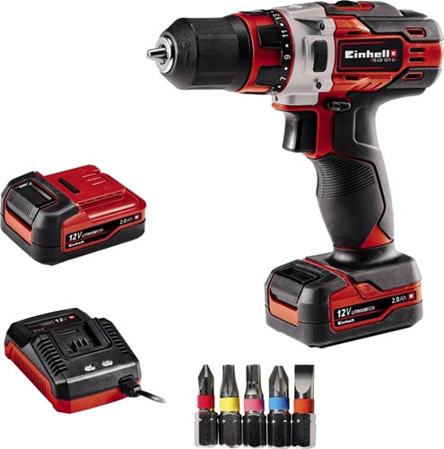 Einhell TE-CD 12/1 Lİ 12 V Çift Akülü Vidalama Makinesi