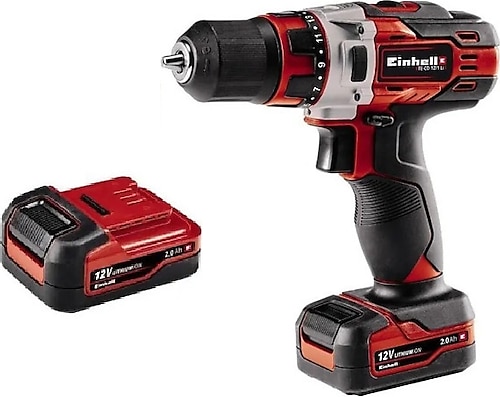 Einhell TE-CD 12/1 Lİ Çift Akülü 2 Ah Darbeli Matkap
