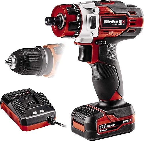 Einhell TE-CD 12/1 X-Li Tek Akülü 2 Ah Vidalama Makinesi