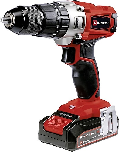 Einhell TE-CD 18/2 Li-i 18 V 2.5 Ah Akülü Darbeli Matkap Seti + 22 Parça Vidalama Set