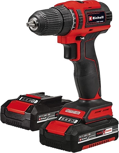 Einhell TE-CD 18/40 Li BL Çift Akülü 2 Ah Vidalama Makinesi
