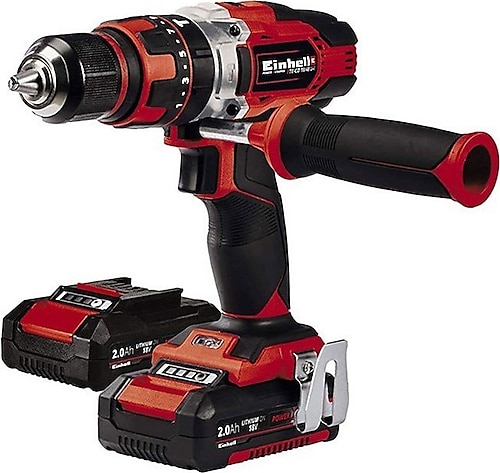 Einhell TE-CD 18/48 Li-i Çift Akülü 2 Ah Darbeli Matkap