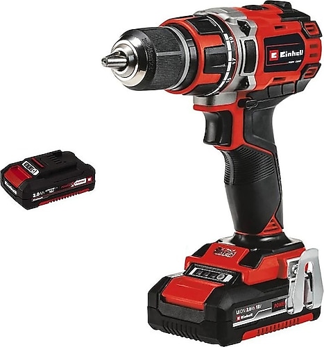Einhell TE-CD 18/50 Li BL Çift Akülü 2 Ah Matkap