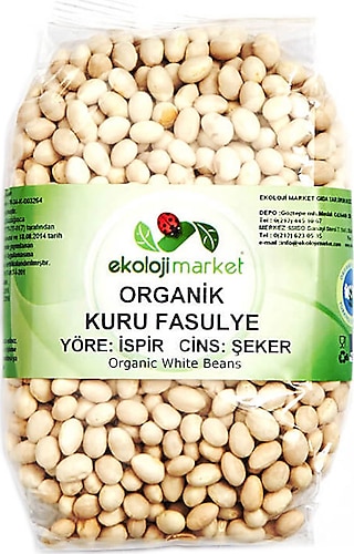 Ekoloji Market Organik Dermason Kuru Fasulye 750 gr