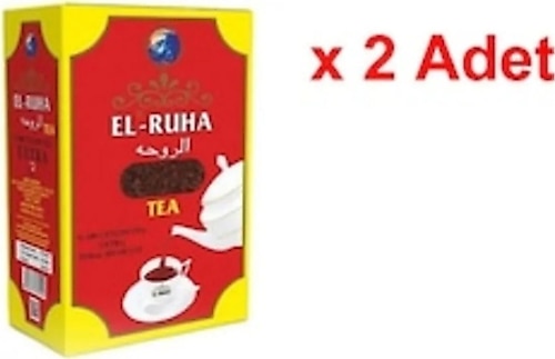El-Ruha Seylan Extra İthal 800 gr 2'li Çay