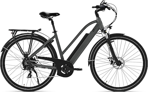 Elektrikli Bisiklet B15, Pedelec Gri, Extra Guclu 36V 14.0Ah Aspılsan Batarya, 28"