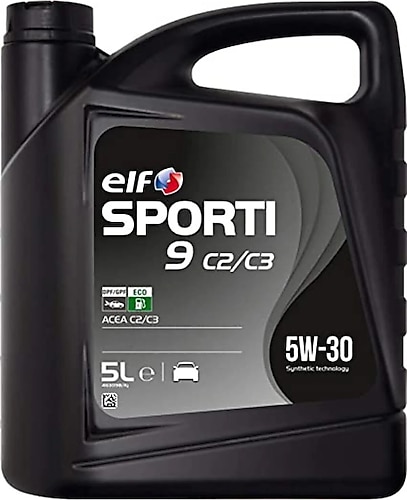 Elf Sporti 9 5W-30 C2/C3 5 lt Motor Yağı