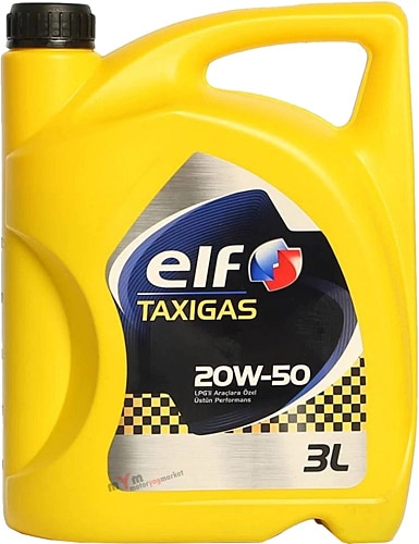 Elf Taxigas 20W-50 3 lt Motor Yağı
