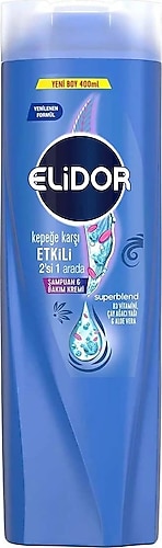 Elidor Superblend 2'si 1 Arada Kepeğe Karşı Etkili Şampuan 400 ml