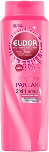 Elidor Superblend Vitamin E Güçlü ve Parlak Saçlar 2'si 1 Arada 500 ml Şampuan
