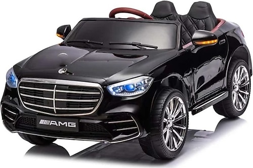 Elit Mercedes S600 Akülü Araba 12 Volt Uzaktan Kumandalı - Siyah