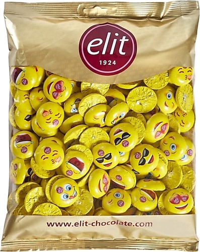 Elit Mini Elitoloji Emoji Çikolata 1 kg