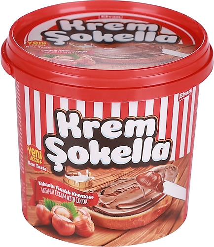 Elvan Krem Şokella Kova 1000 gr