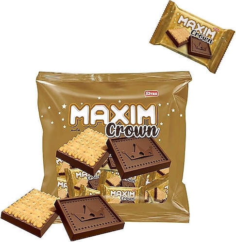Elvan Maxim Crown Kakaolu Bisküvi 275 gr