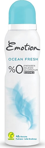 Emotion Ocean Fresh Kadın Deodorant 150 ml 6 Adet