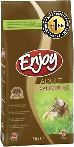 Enjoy Tavuklu 15 + 1 kg Yetişkin Kedi Maması