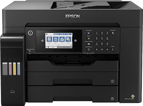 Epson EcoTank L15160 Wi-Fi + Tarayıcı + Fotokopi + Faks Çok Fonksiyonlu Tanklı Mürekkep Püskürtmeli Yazıcı