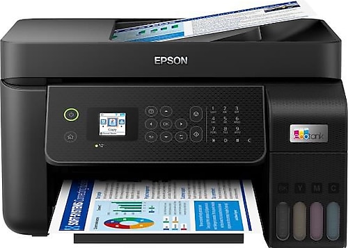 Epson EcoTank L5290 MFP Wi-Fi + Tarayıcı + Fotokopi + Faks Renkli Çok Fonksiyonlu Tanklı Mürekkep Püskürtmeli Yazıcı