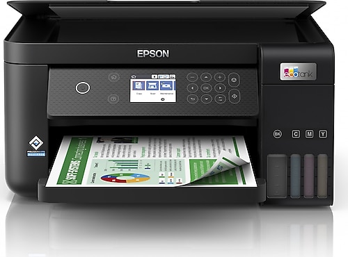 Epson EcoTank L6260 Wi-Fi + Tarayıcı + Fotokopi Renkli Çok Fonksiyonlu Tanklı Mürekkep Püskürtmeli Yazıcı