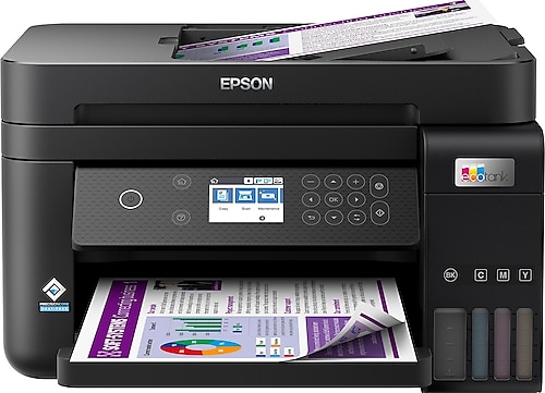 Epson EcoTank L6270 Wi-Fi + Tarayıcı + Fotokopi Renkli Çok Fonksiyonlu Tanklı Mürekkep Püskürtmeli Yazıcı