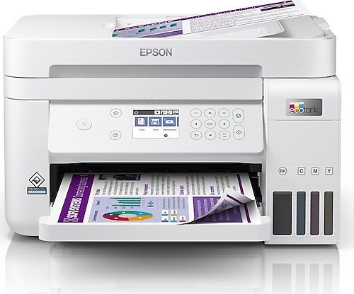 Epson EcoTank L6276 Wi-Fi Tarayıcı + Fotokopi Çok Fonksiyonlu Tanklı Mürekkep Püskürtmeli Yazıcı
