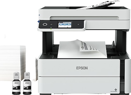 Epson EcoTank M3180 Wi-Fi + Tarayıcı Mono Çok Fonksiyonlu Tanklı Mürekkep Püskürtmeli Yazıcı