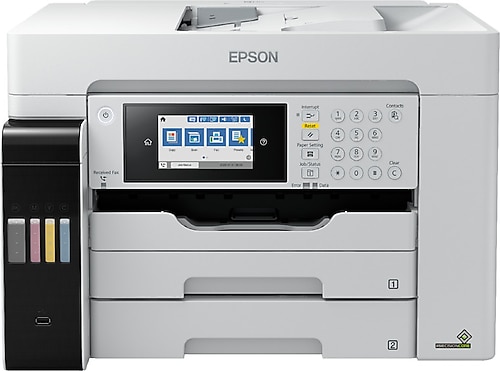 Epson EcoTank Pro L15180 Wi-Fi + Tarayıcı + Fotokopi +Faks Renkli Çok Fonksiyonlu Tanklı Mürekkep Püskürtmeli Yazıcı